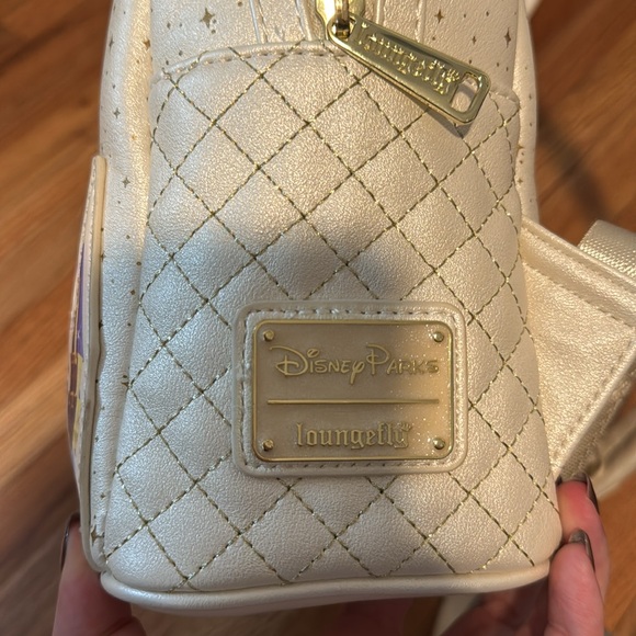 Loungefly Cream and Multicolor Castle Backpack - Picture 5 of 5